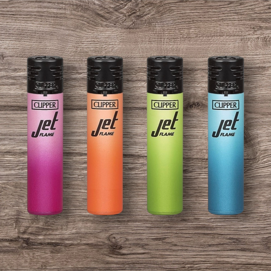 Clipper Large 4er Set Jet Flame - Metallic Gradient 10-