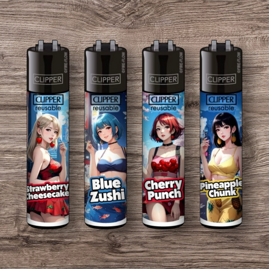 Clipper large 4er Set FFX - 420 Manga -