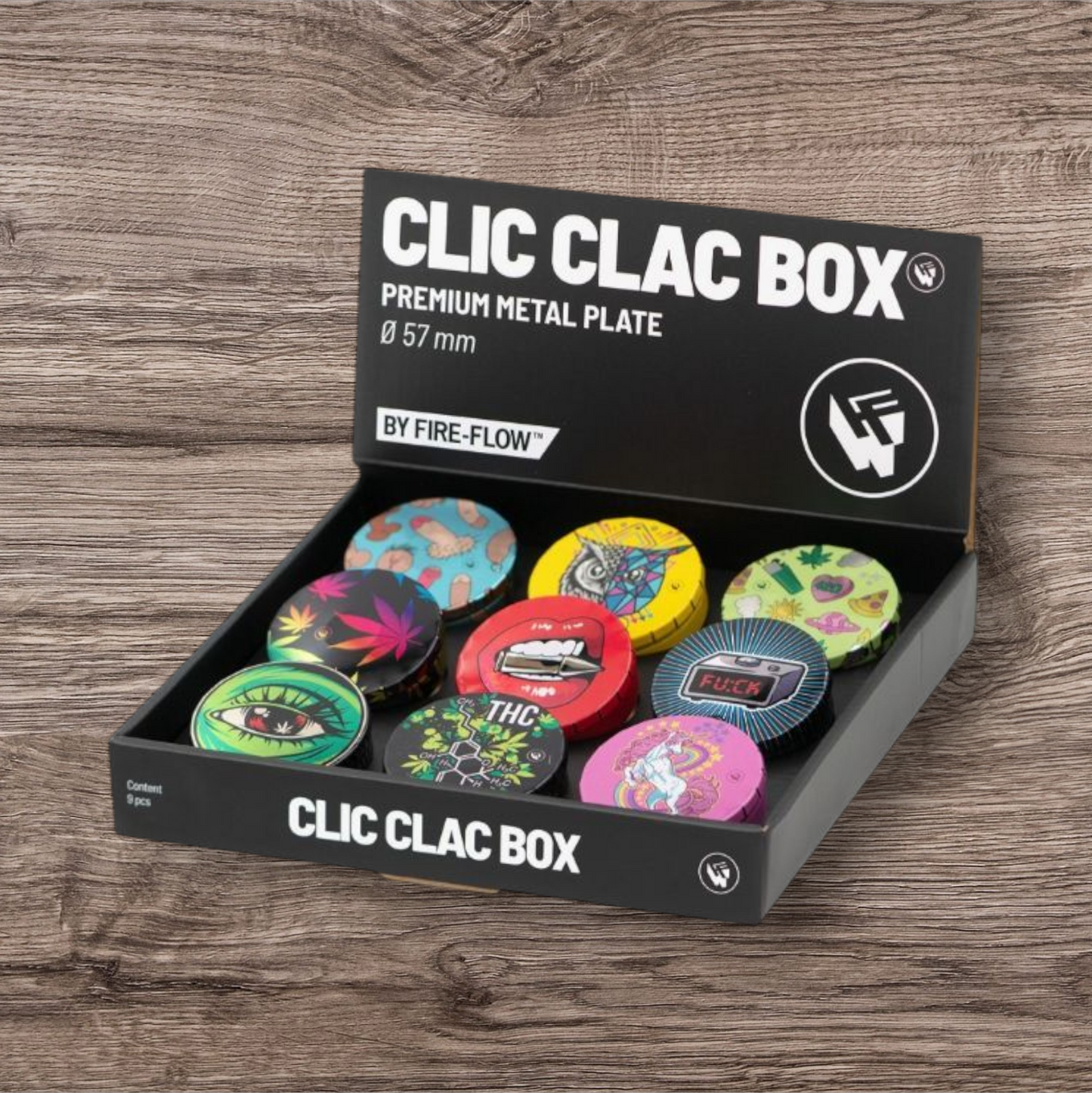 FIRE-FLOW™ Metal Clic-Clac Box