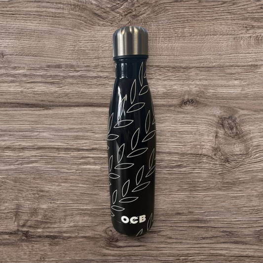 Trinkflasche OCB "Schwarz" Metall; 500 ml