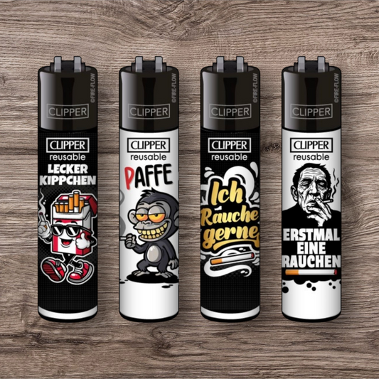 Clipper Large 4er Set - FFX Rauchen -