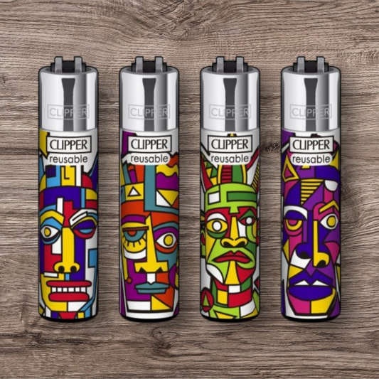 Clipper Micro 4er Set - Cubism -
